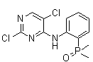 2,5-二氯-N-[2-(二甲基亞膦酰)苯基]-4-嘧啶胺