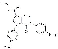 1-（4-甲氧基苯基）-7-氧代-6-（4-氨基苯基）-4,5,6,7-四氫-1H-吡唑并[3,4-C]吡啶-3-羧酸乙酯