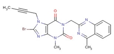 8-溴-7-(2-丁炔-1-基)-3,7-二氫-3-甲基-1-[(4-甲基-2-喹唑啉基)甲基]-1H-嘌呤-2,6-二酮