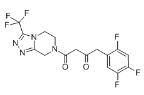(2Z)-4-氧代-4-[3-(三氟甲基)-5,6-二氫-[1,2,4]三唑并[4,3-a]吡嗪-7-(8H)-基]-1-(2,4,5-三氟苯基)丁-2-酮